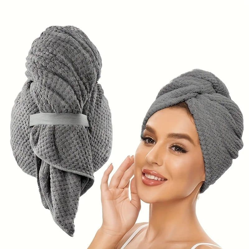 Microfiber Hair Towel Wrap 2