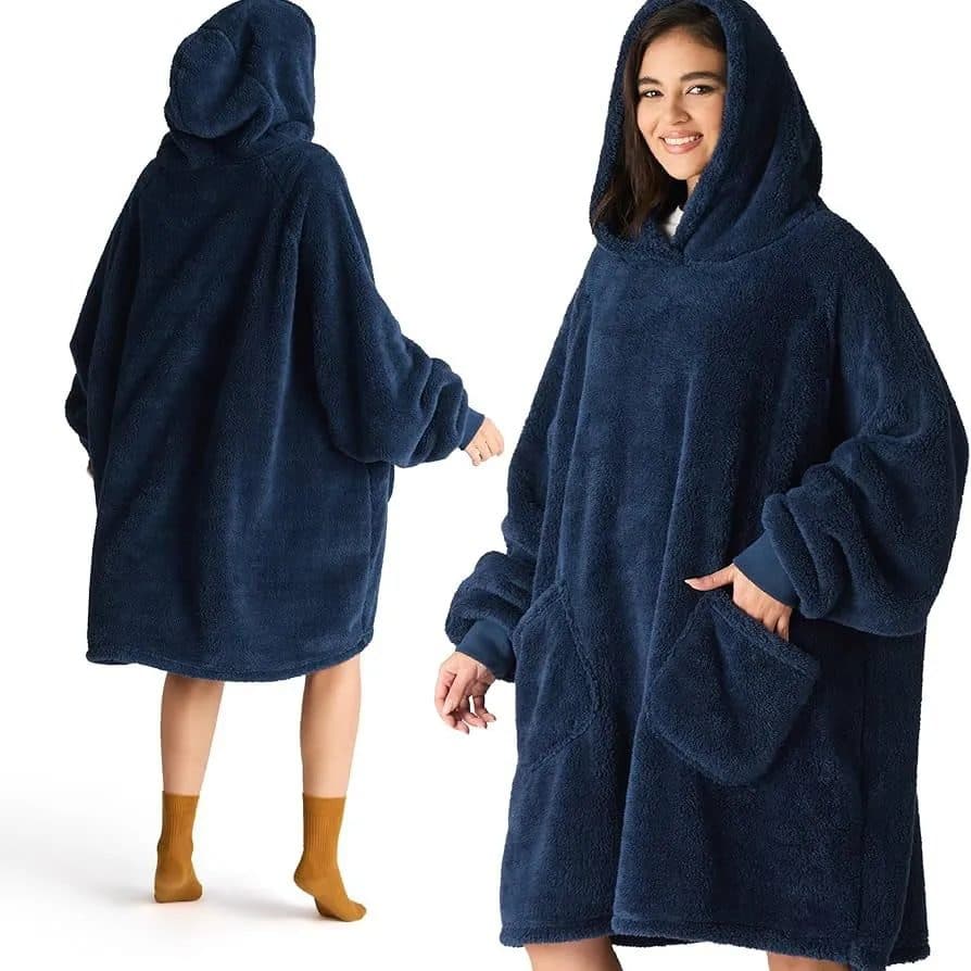 Hooded Sherpa Blanket