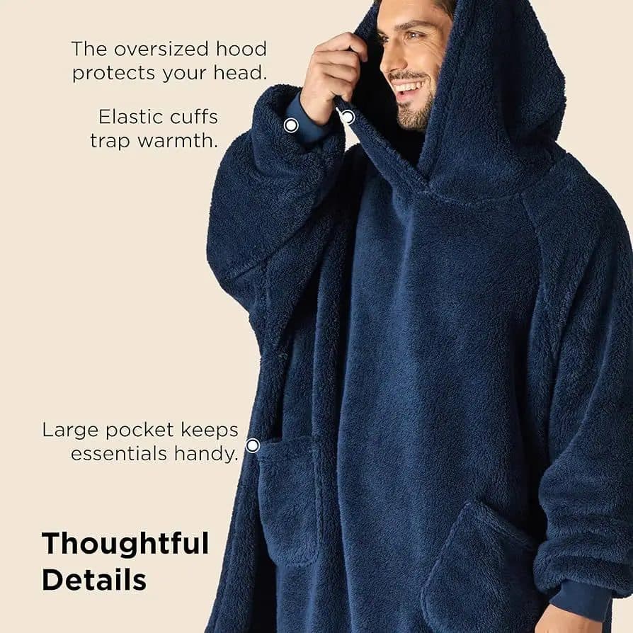 Hooded Sherpa Blanket 3