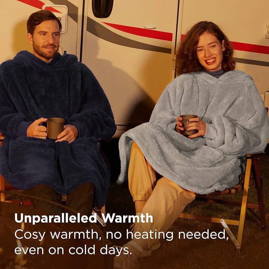 Hooded Sherpa Blanket 4